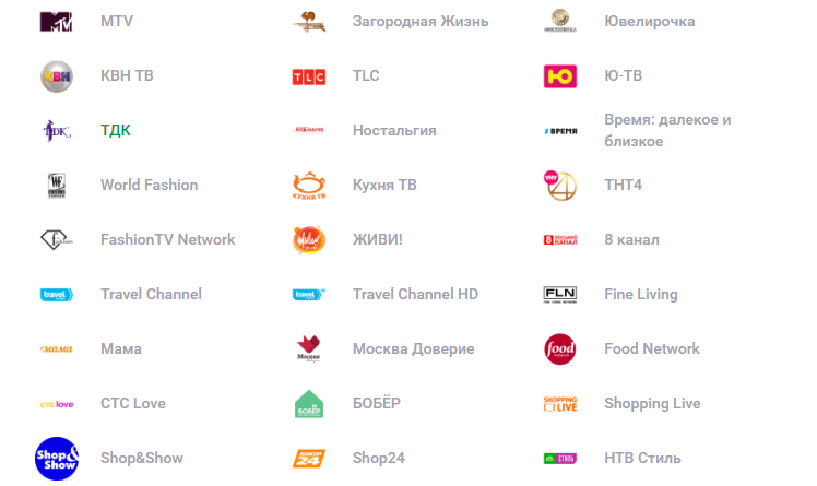 Телеканалы в москве